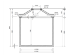 Zeichnung Betonzisterne 11.000 Liter