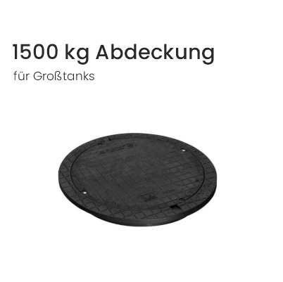 1500 kg Abdeckung