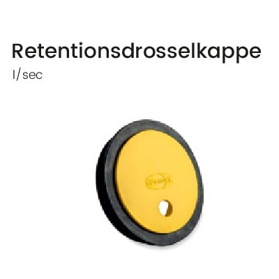 Retentionsdrosselklappe