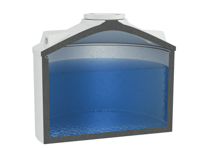 Betonzisterne ohne Zubehör