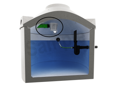 Retentionszisterne mit Gartenpaket