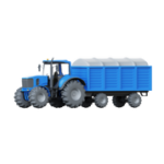 Traktor aus der Landwirtschaft symbolisiert die Tauglichkeit für JGS-Anlagen