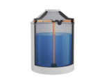 Betonzisterne 7000 Liter für Hausnutzung mit hochwertigem Aqua Pro Filter und Siphon